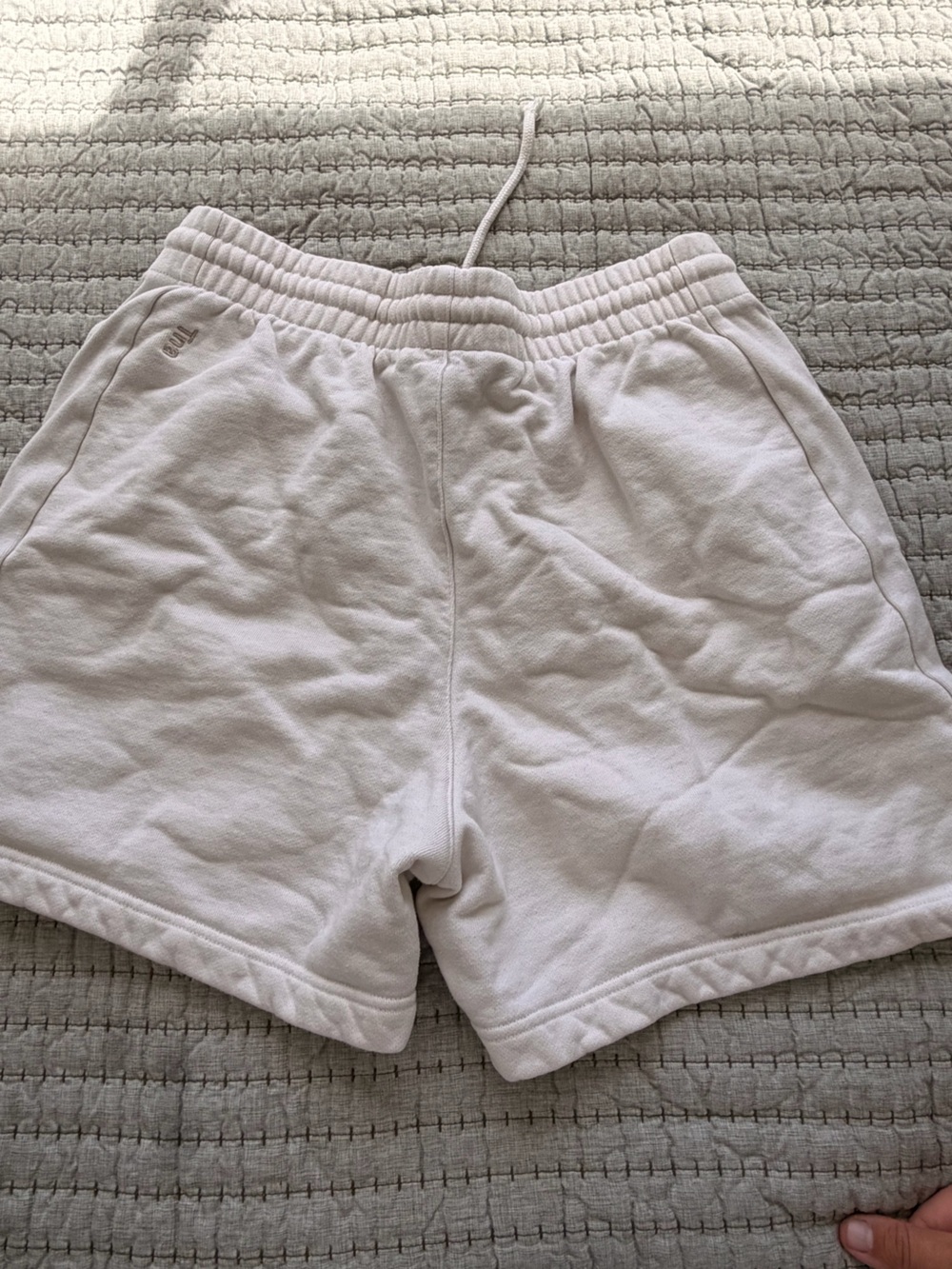 TNA Light Cream Casual Shorts